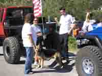 Pets, Flags, and Friends were all welcome